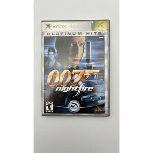 007 NightFire (Sony PlayStation 2) Complete Tested Works CIB VG Condition.